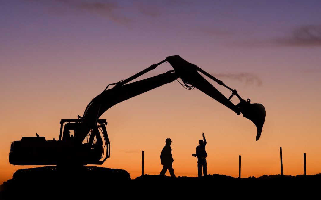 excavator-at-sunset|On-Site Hydraulic Hose Replacement Service