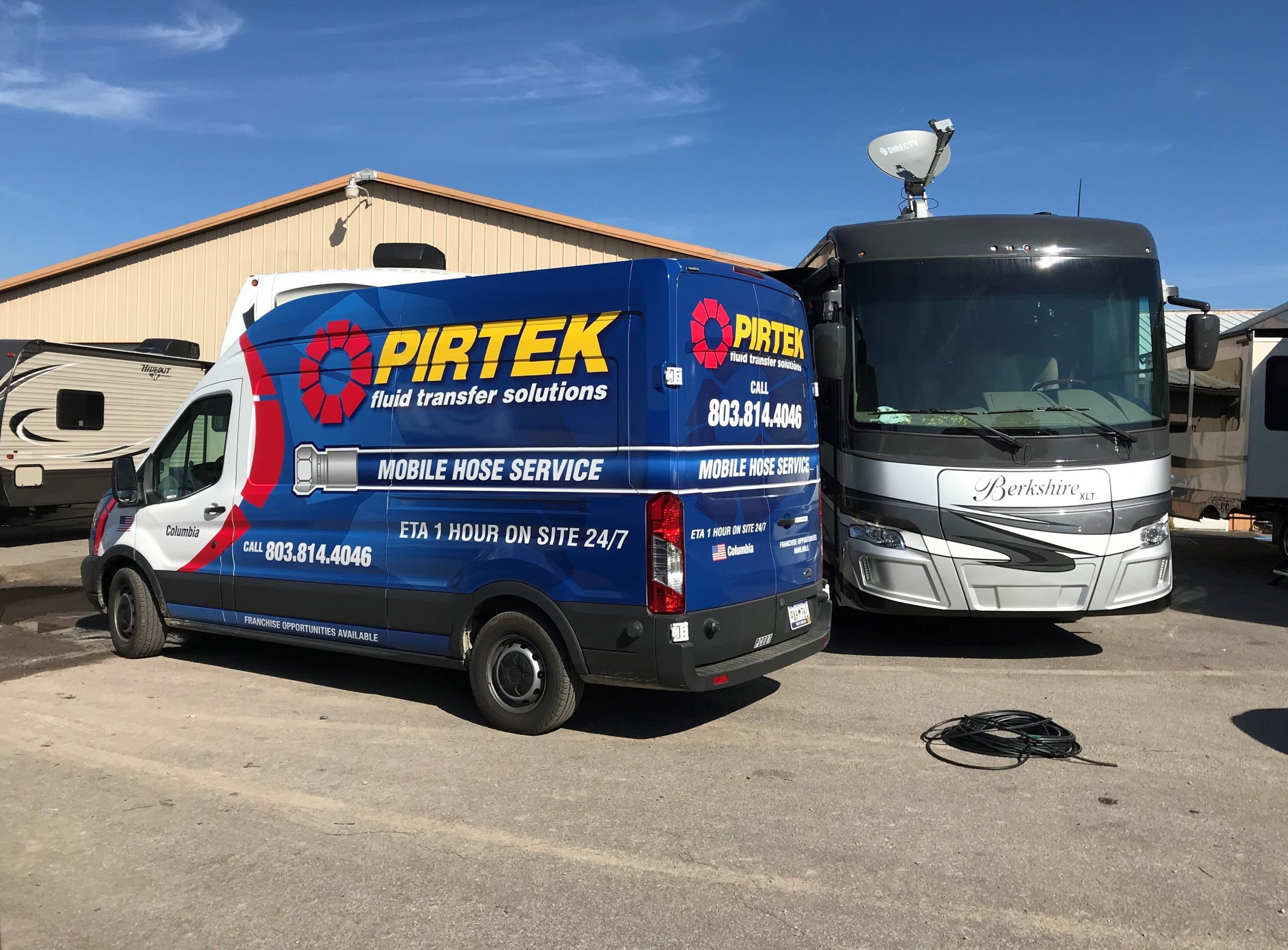 RV job 1OnSite Hydraulic Hose Replacement Service